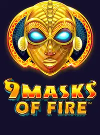 Jaquette de la machine à sous 9 Masks of Fire